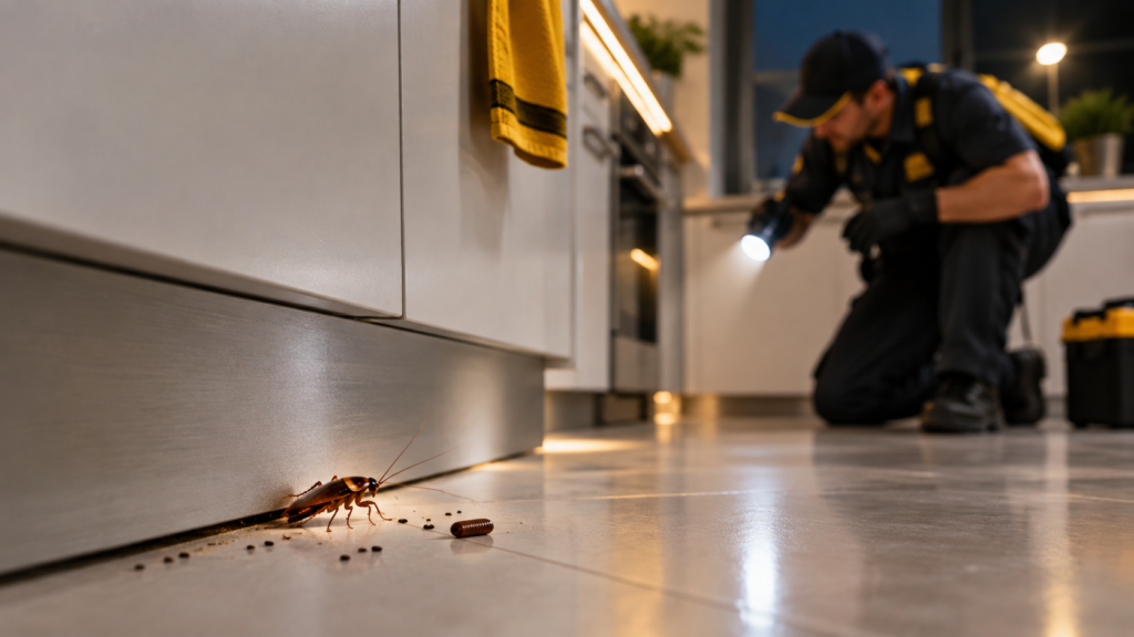 infestation de cafards